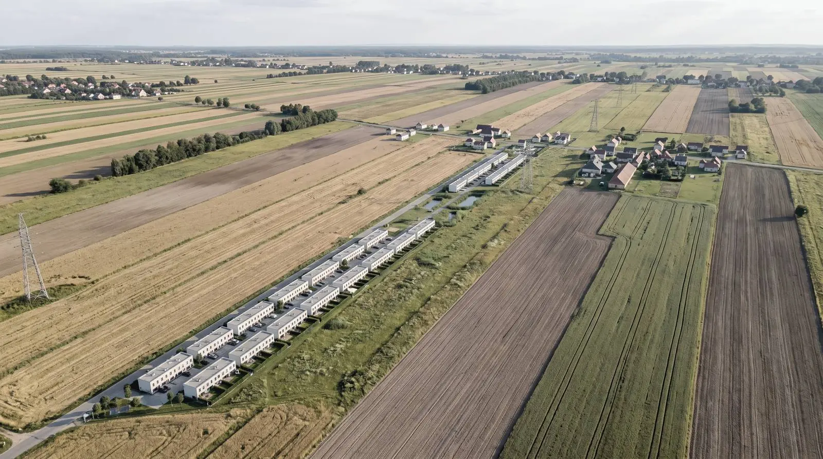 Warszawska 471 · koncepcja osiedla domów · wizualizacja poglądowa